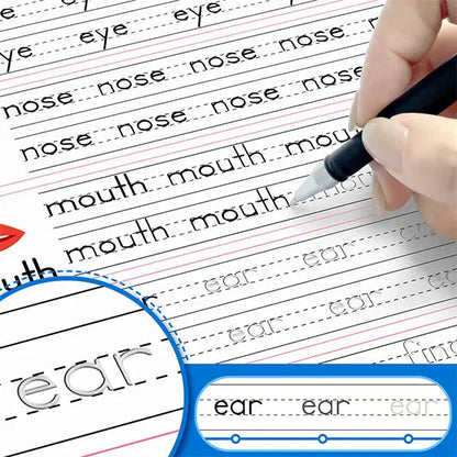 MagicTrace™ Reusable Writing & Learning Set – Makes Handwriting Fun for Kids